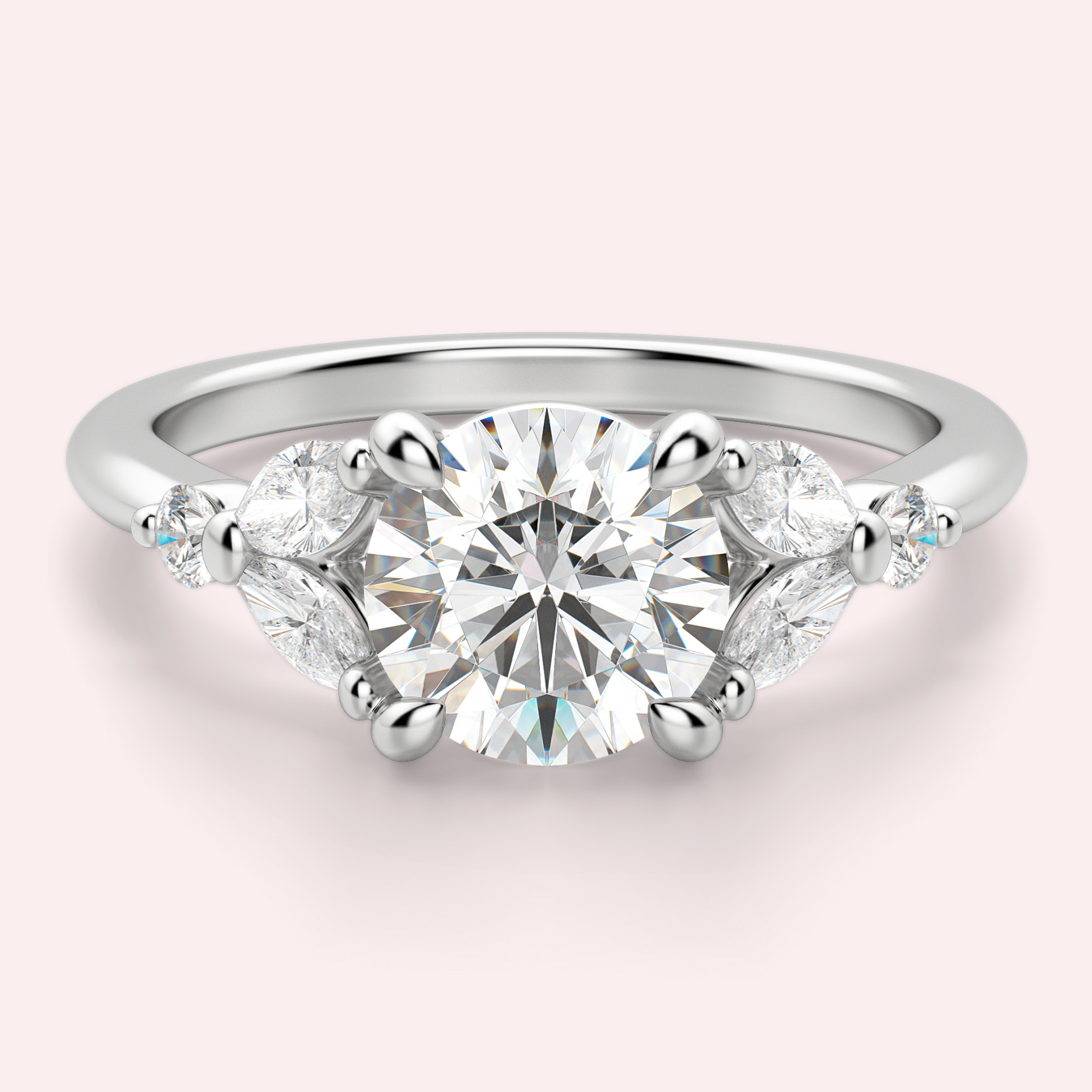 Sera Round Cut Engagement Ring