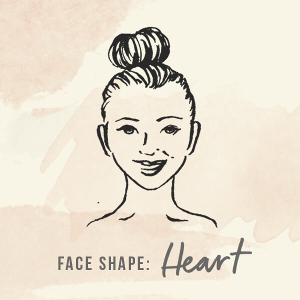 Face shape: Heart