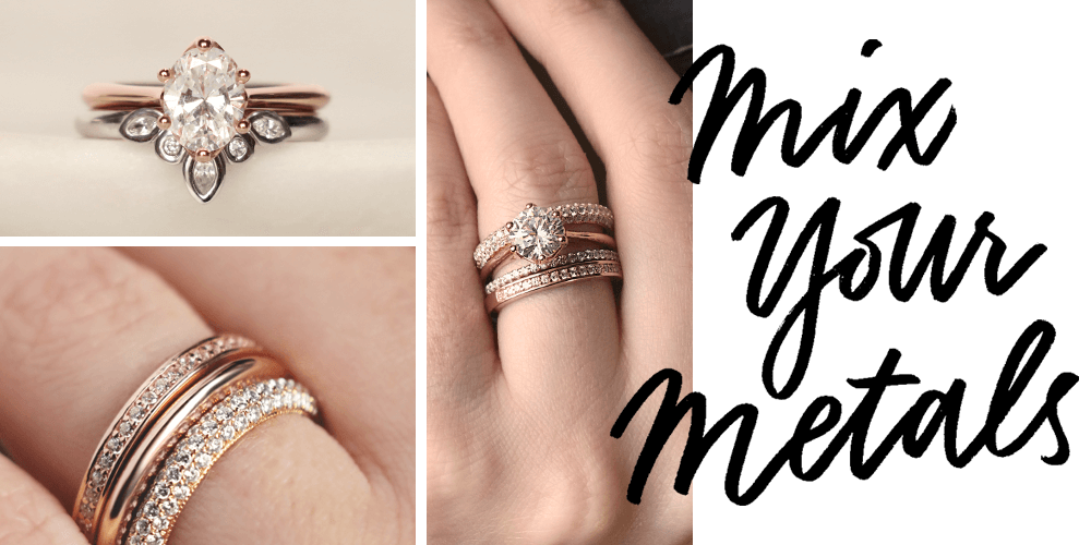 Your Guide to Engagement Ring & Wedding Band Pairing