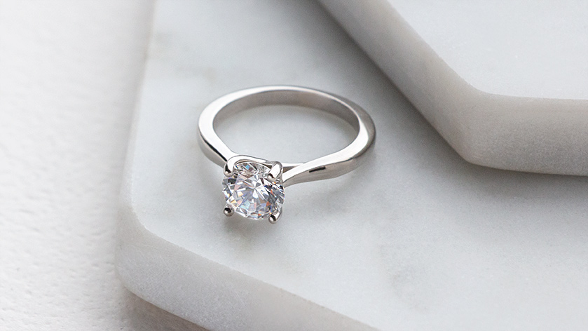 Montreal Round Cut Engagement Ring from Diamond Nexus