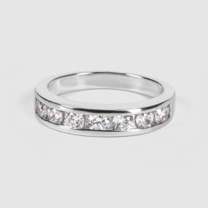 Diamond Diva Wedding Band, Ring Size 8.5, Platinum, Default, Hover,