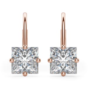 Pandora Earrings, Default, 14K Rose Gold,
