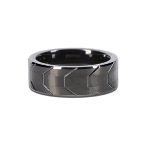 Tread Wedding Band, Ring Size 7.5, Tungsten, Default, Hover,