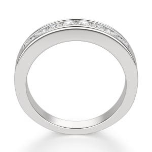 Color My World Wedding Band, Hover, 14K White Gold, 