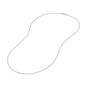 Cable Chain, 14K White Gold, Hover, 