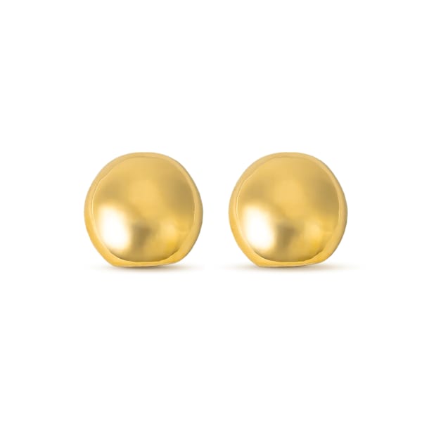 The Namur Round Dome Earrings, Default, 
