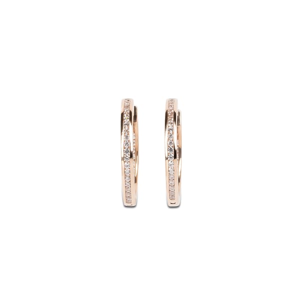 Eve Earrings, 14K Rose Gold, Nexus Diamond Alternative, Default,