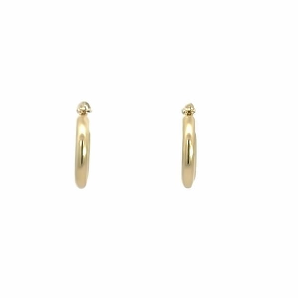 Hoop Earrings 14K Yellow Gold, Default,