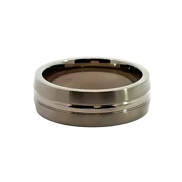 Hurricane Wedding Band Ring Size 9 Titanium, Default, Hover,