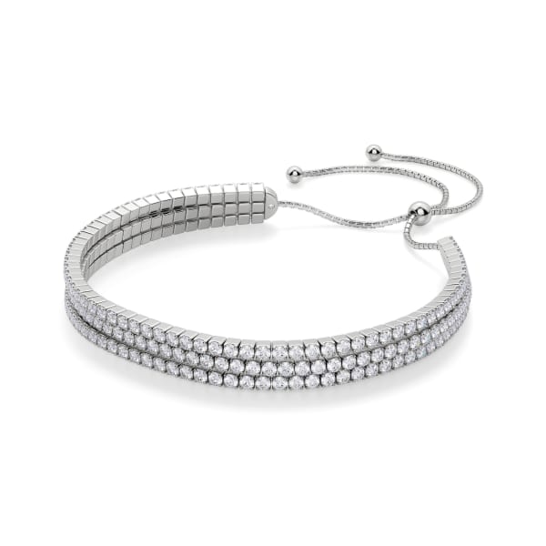 Always Bound Bracelet Sterling Silver Nexus Diamond Alternative, 