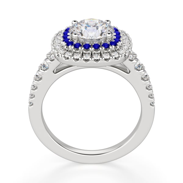 Sapphire and Diamond Band Ring by Mouawad Boutique