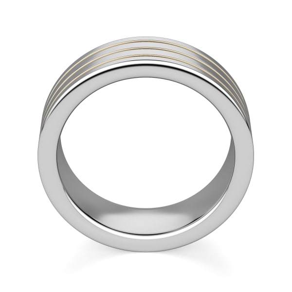 Resolute Wedding Band, Tungsten, Hover,