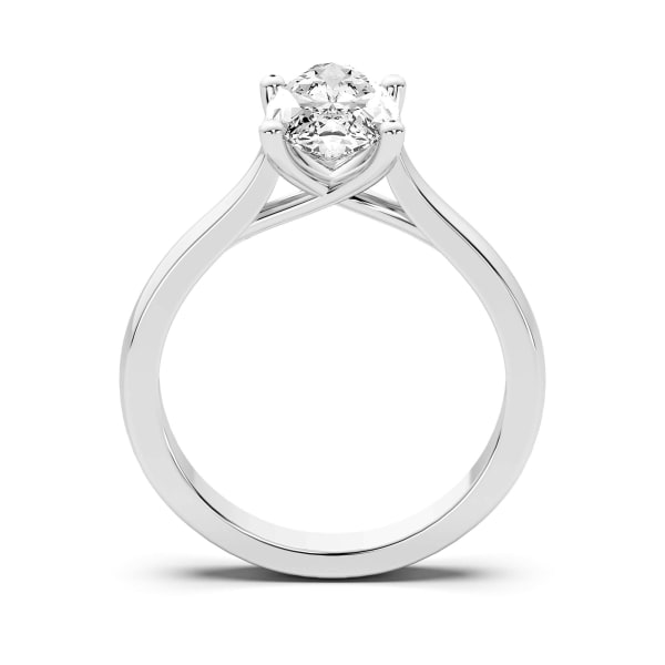 Montreal Marquise Cut Engagement Ring, Hover, 14K White Gold,