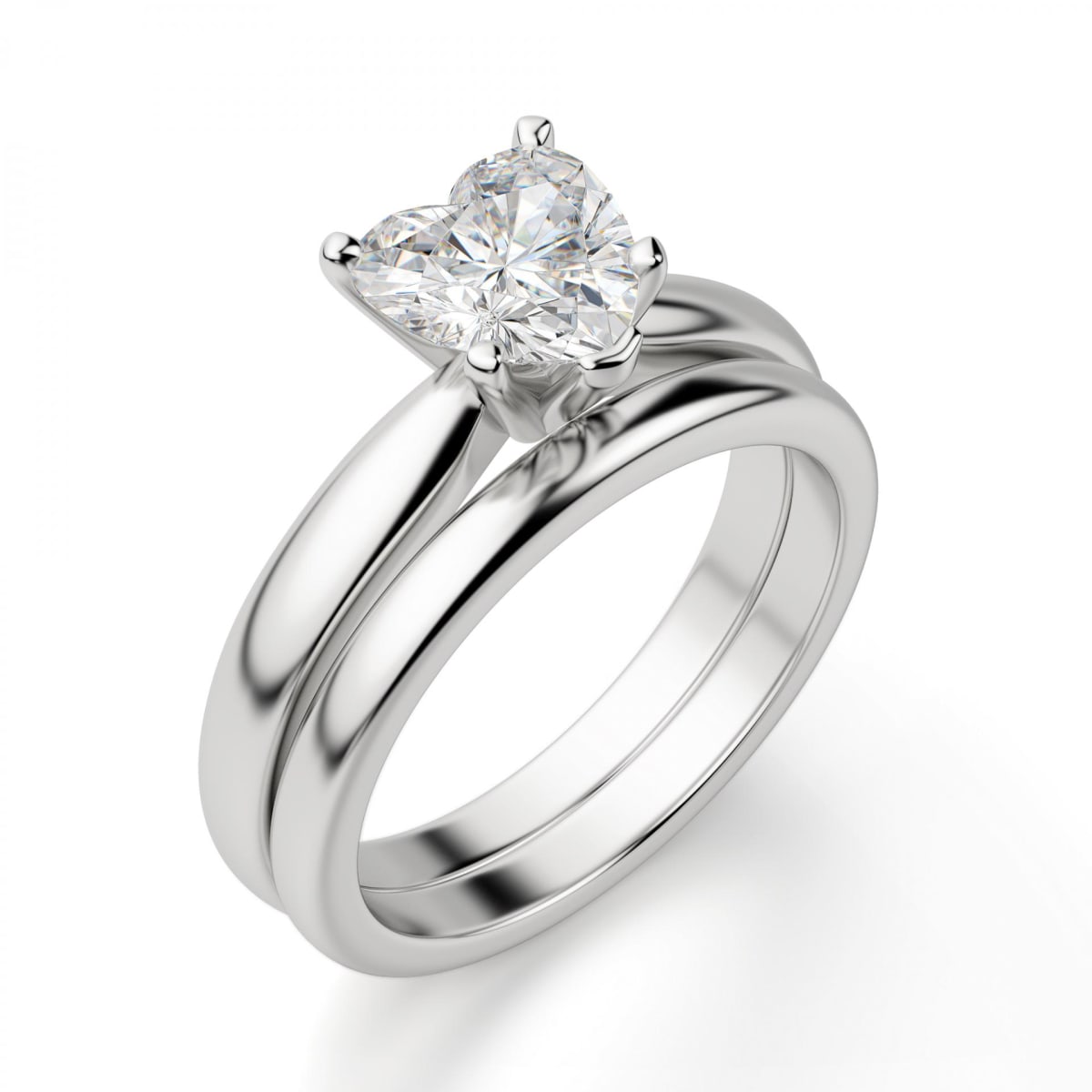 The Trillion Solitaire Moissanite Engagement Ring | Gema&Co