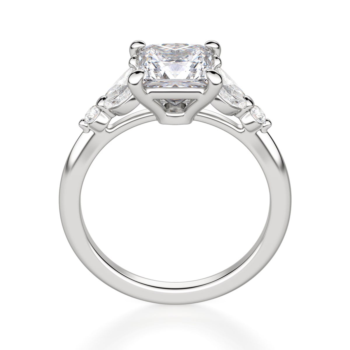 Princess Cut Diamond Rings Collection | Ornate Jewels
