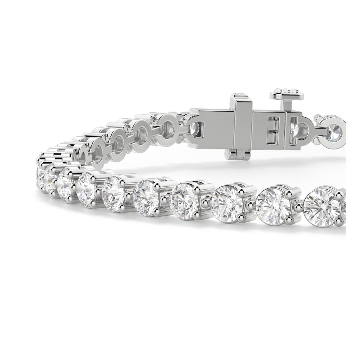 Three Row Diamond Bracelet | Mansi Jewelry