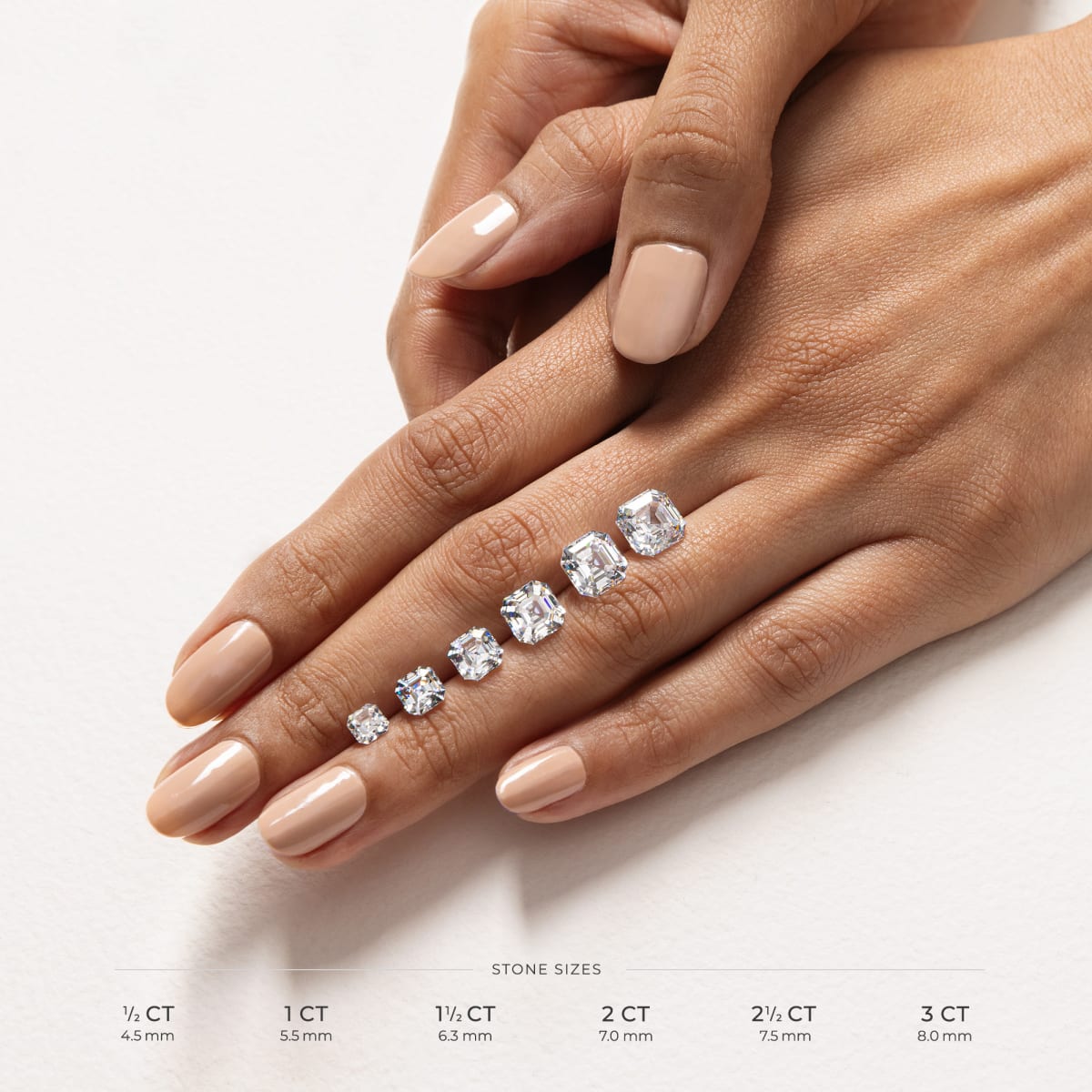 Platinum 2 Stone Asscher Cut Diamond Bypass Ring – Long's Jewelers