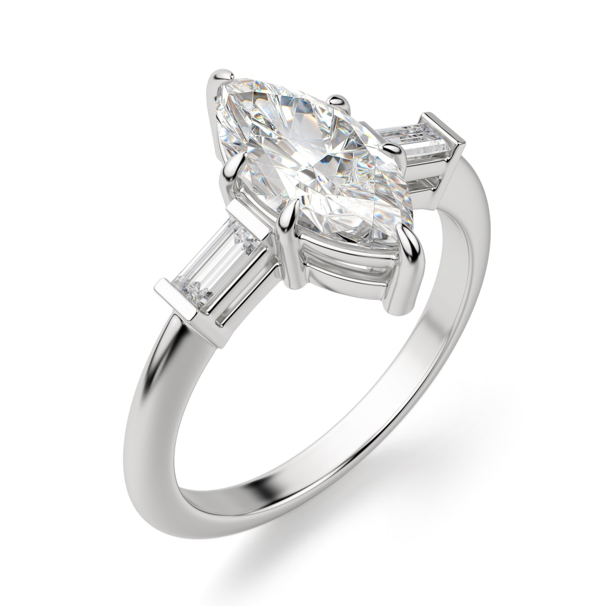 Endless Days Marquise Cut Engagement Ring