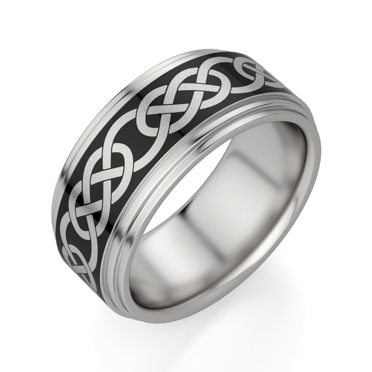 Heaney Wedding Band Ring Size 10 Cobalt