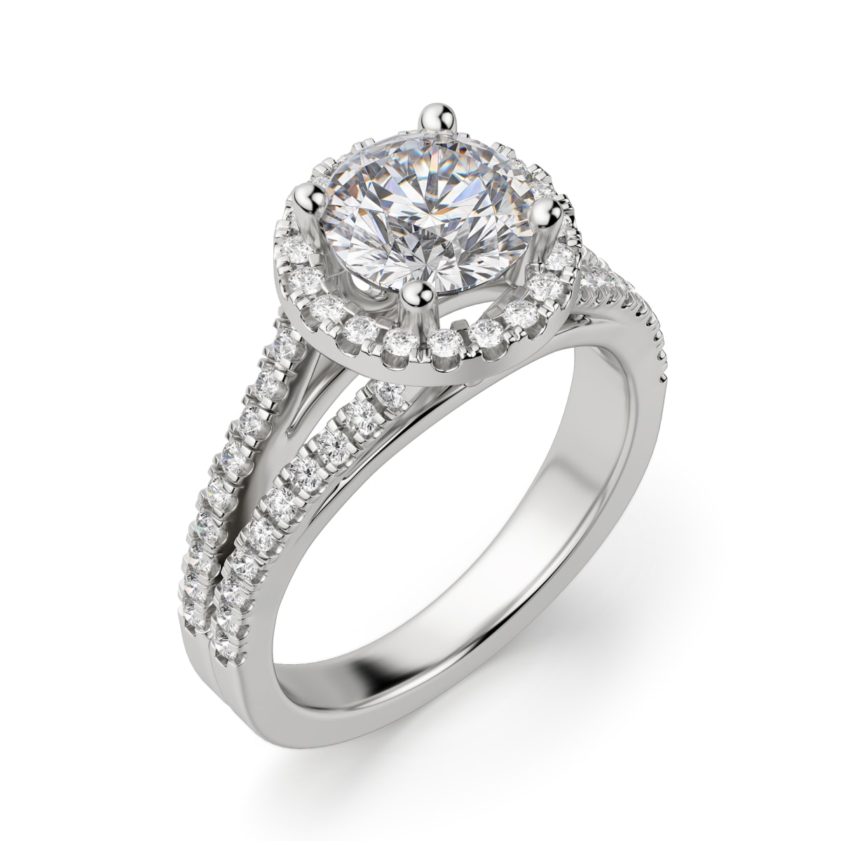 14K White Gold, Platinum