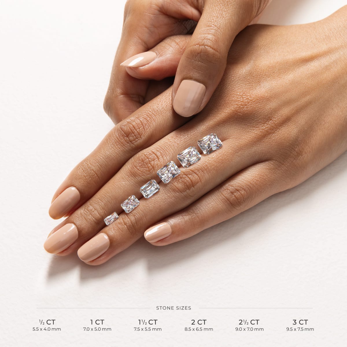 3.01 CT Radiant Cut Lab Grown Diamond Engagement Ring - Diamondrensu
