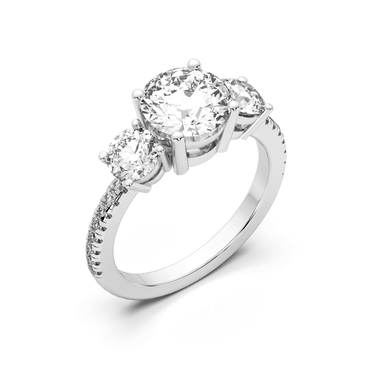 14k White Gold Vintage Style Filigree Engagement Ring #105792 - Seattle  Bellevue | Joseph Jewelry