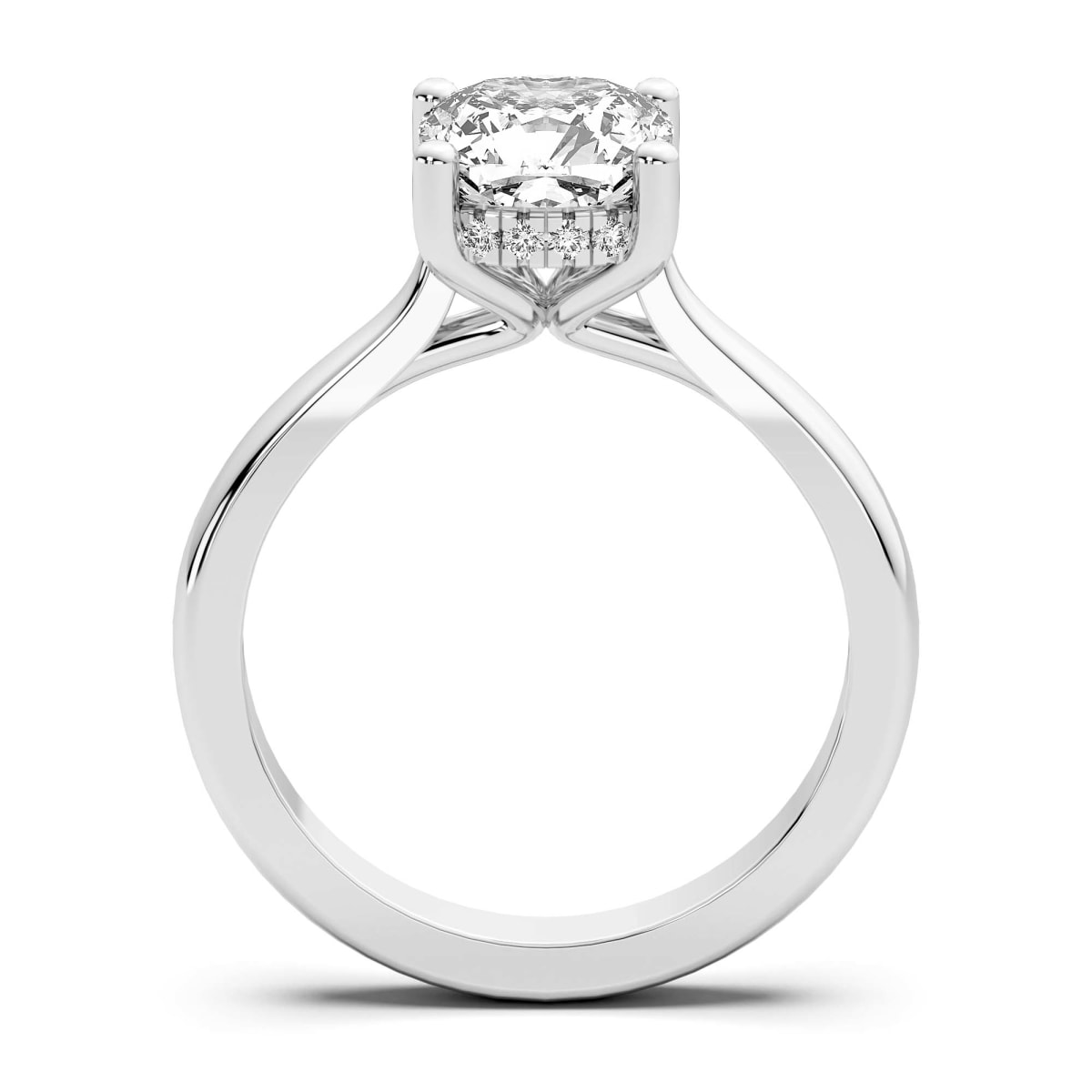 Verona Cushion Cut Engagement Ring