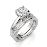 Claw Prong Round Cut Solitaire Engagement Ring