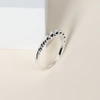 Petite Dome Ring, Sterling Silver