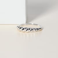 Petite Dome Ring, Sterling Silver
