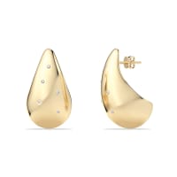 Hover, Sterling Silver &#38; 14K Yellow Gold Plated,