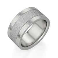 Gibeon Wedding Band Ring Size 8.25 Titanium