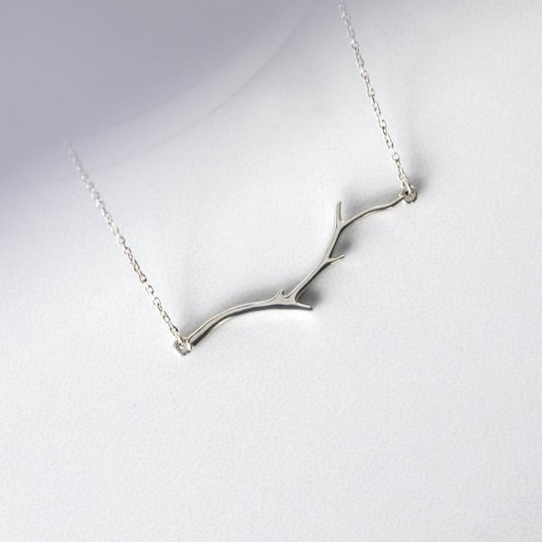 Willow Necklace, Sterling Silver