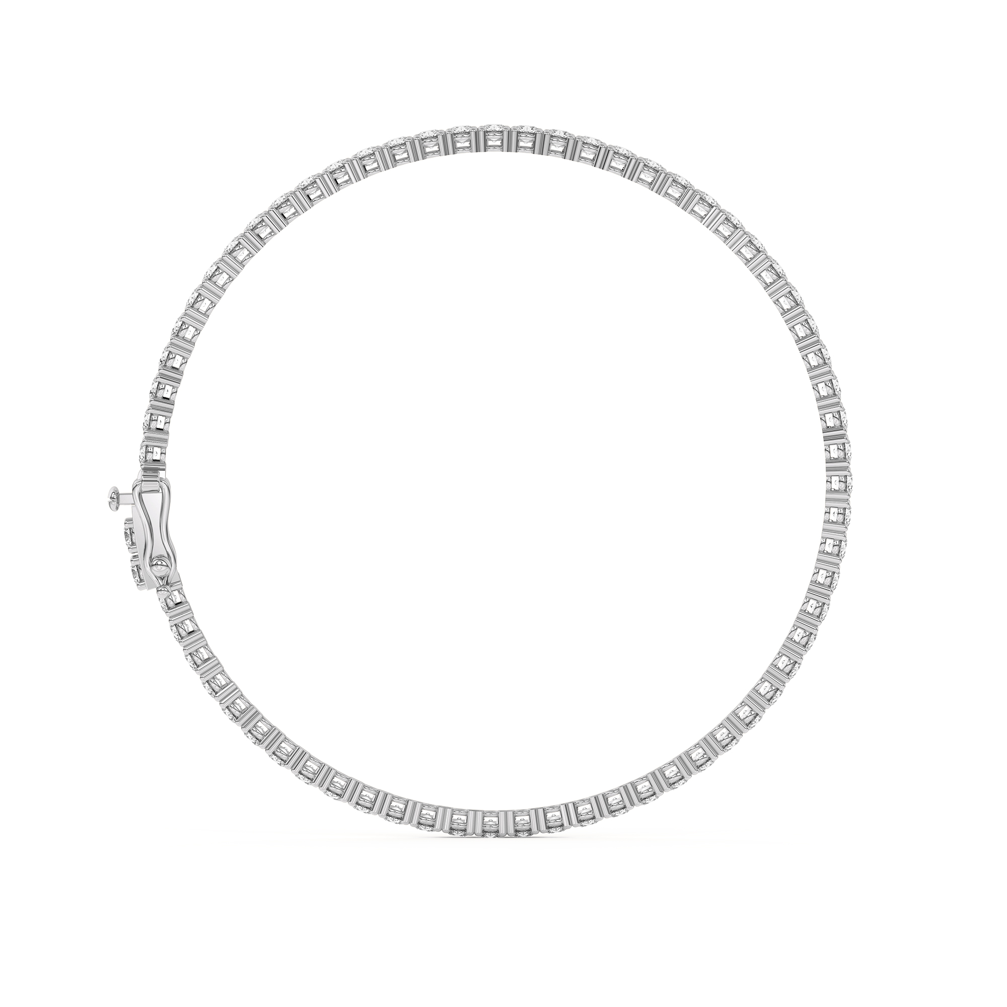 Cartier 18KT White Gold And Diamond Himalia Bracelet – Van Rijk