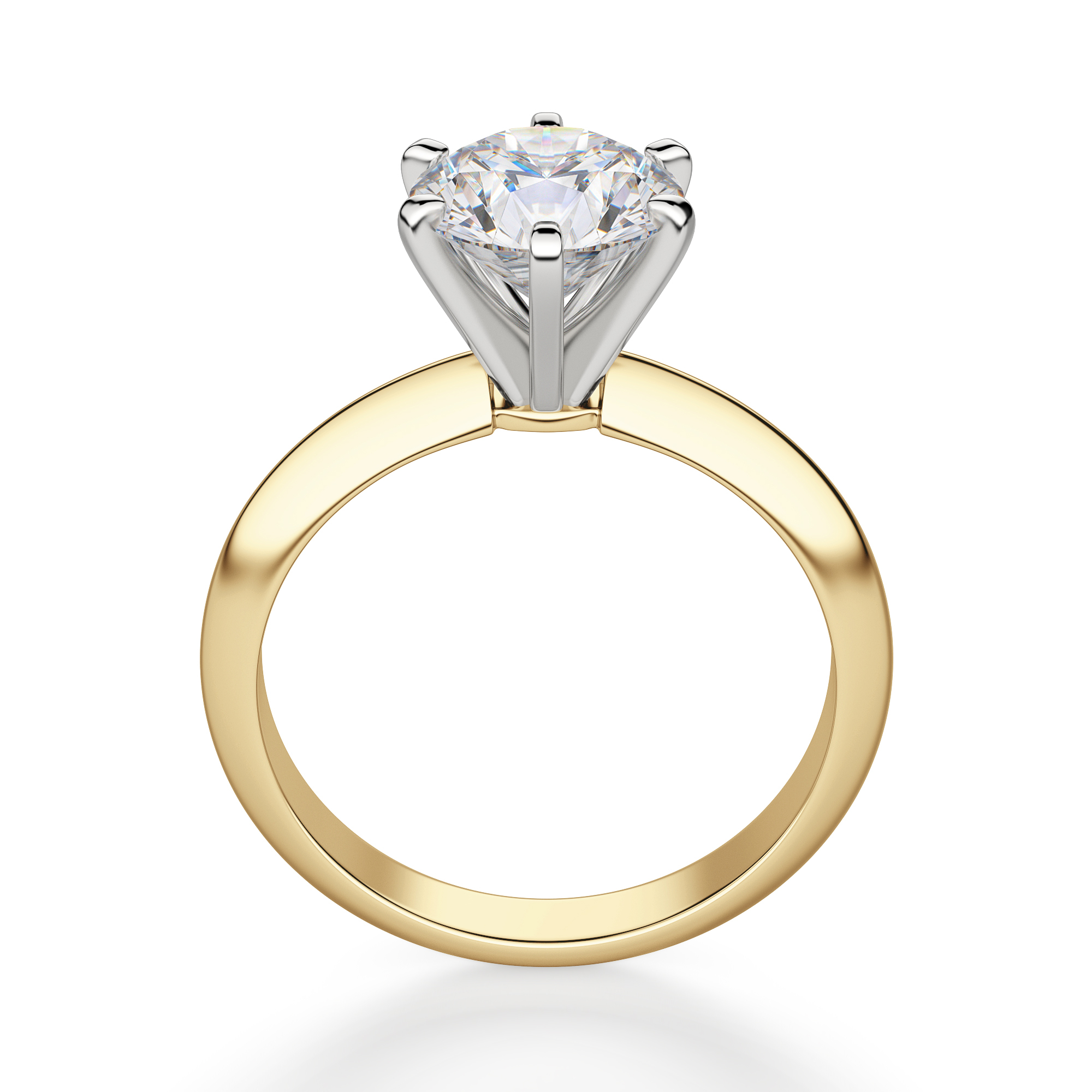 Tiffany style 6 2025 prong solitaire