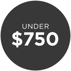 Under $750