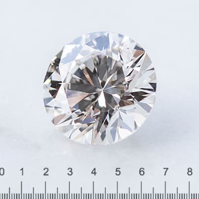 Diamond Carat Size Chart: MM Actual Size Comparisons