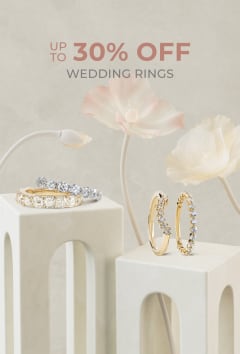 Up to 30% off Wedding Rings