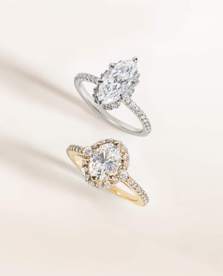 Two affordable Diamond Nexus engagement rings