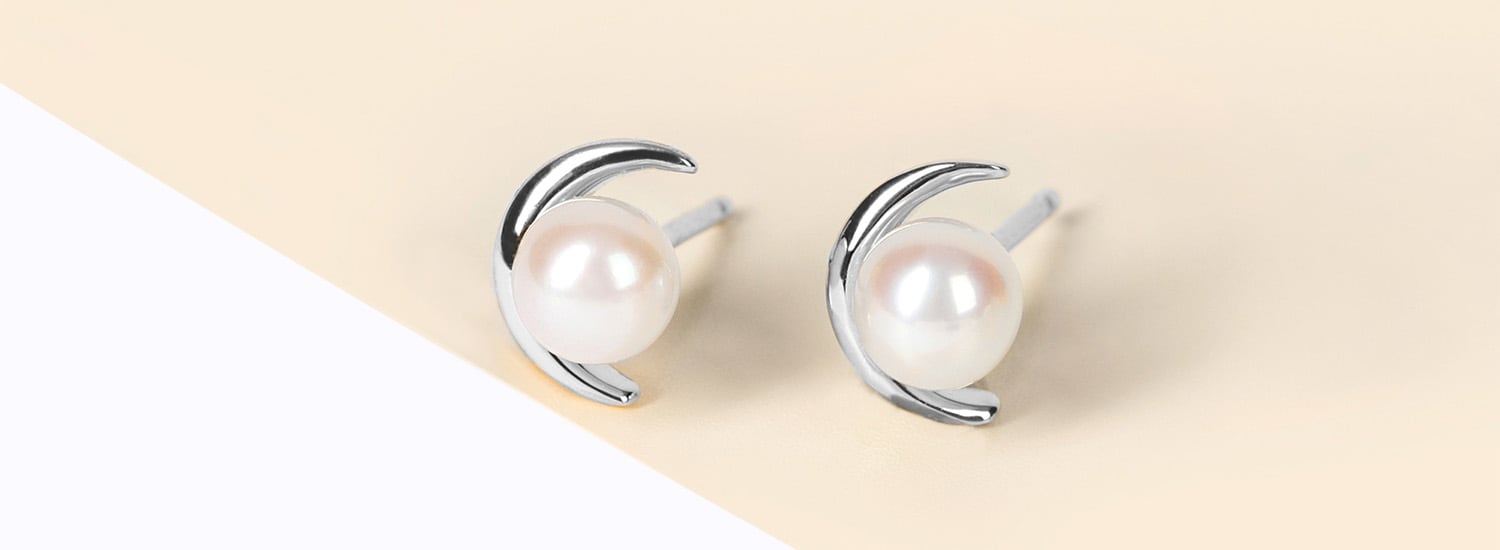 Pearl Drop Earrings , Vintage Style Earrings , Pearl Jewelry – ShionFun