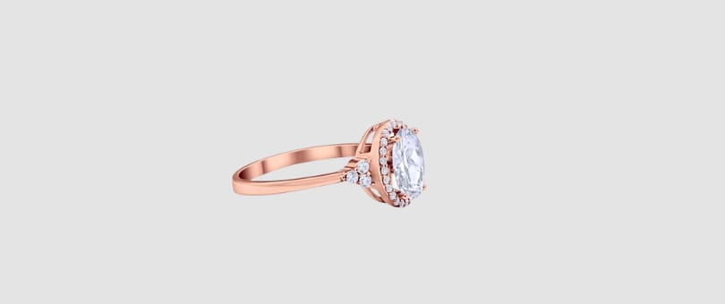 Oval Engagement Ring with Wedding Band: A Stylish Duo for Modern Brides