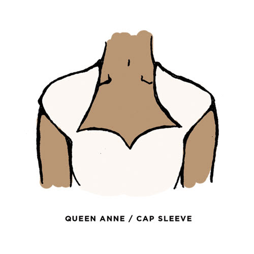 Queen Anne / Cap Sleeve