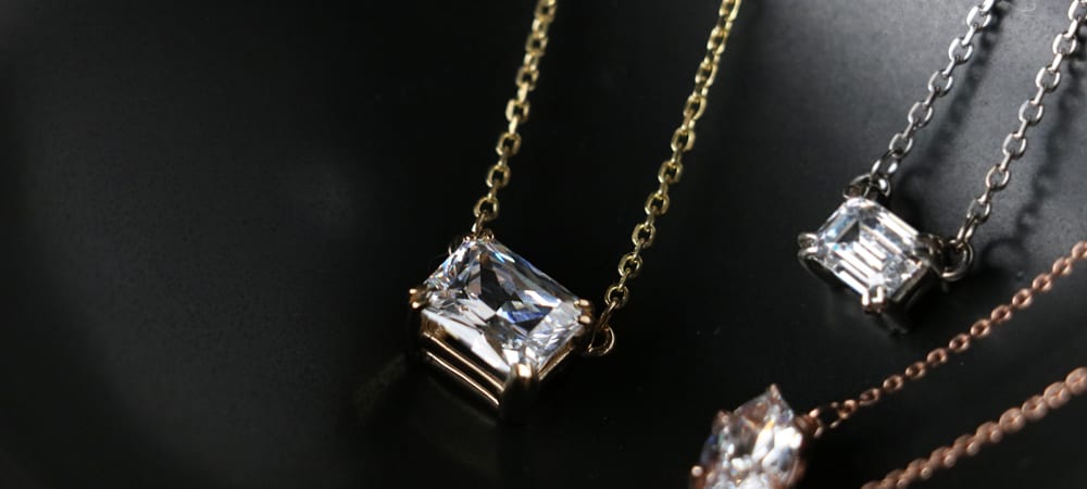 East-West Necklaces: Radiant