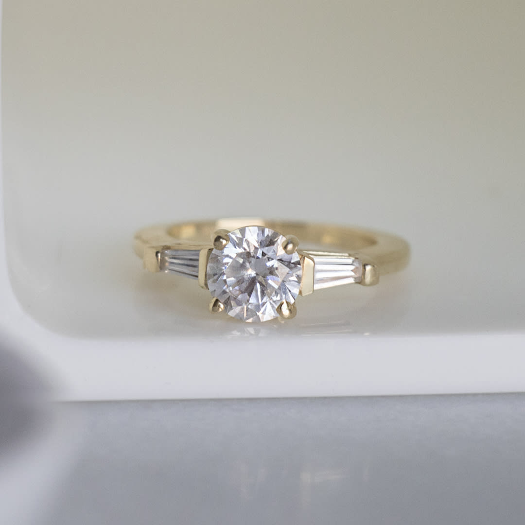 Endless Days Round Cut Engagement Ring