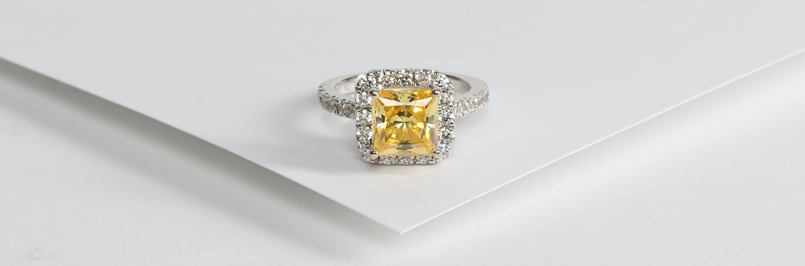 Canary engagement ring